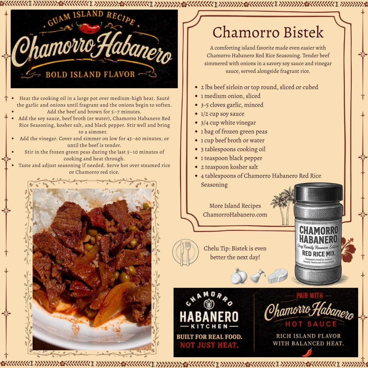 Chamorro Bistek Recipe