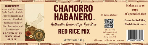 Chamorro Habanero Red Rice Mix (5 ounce)